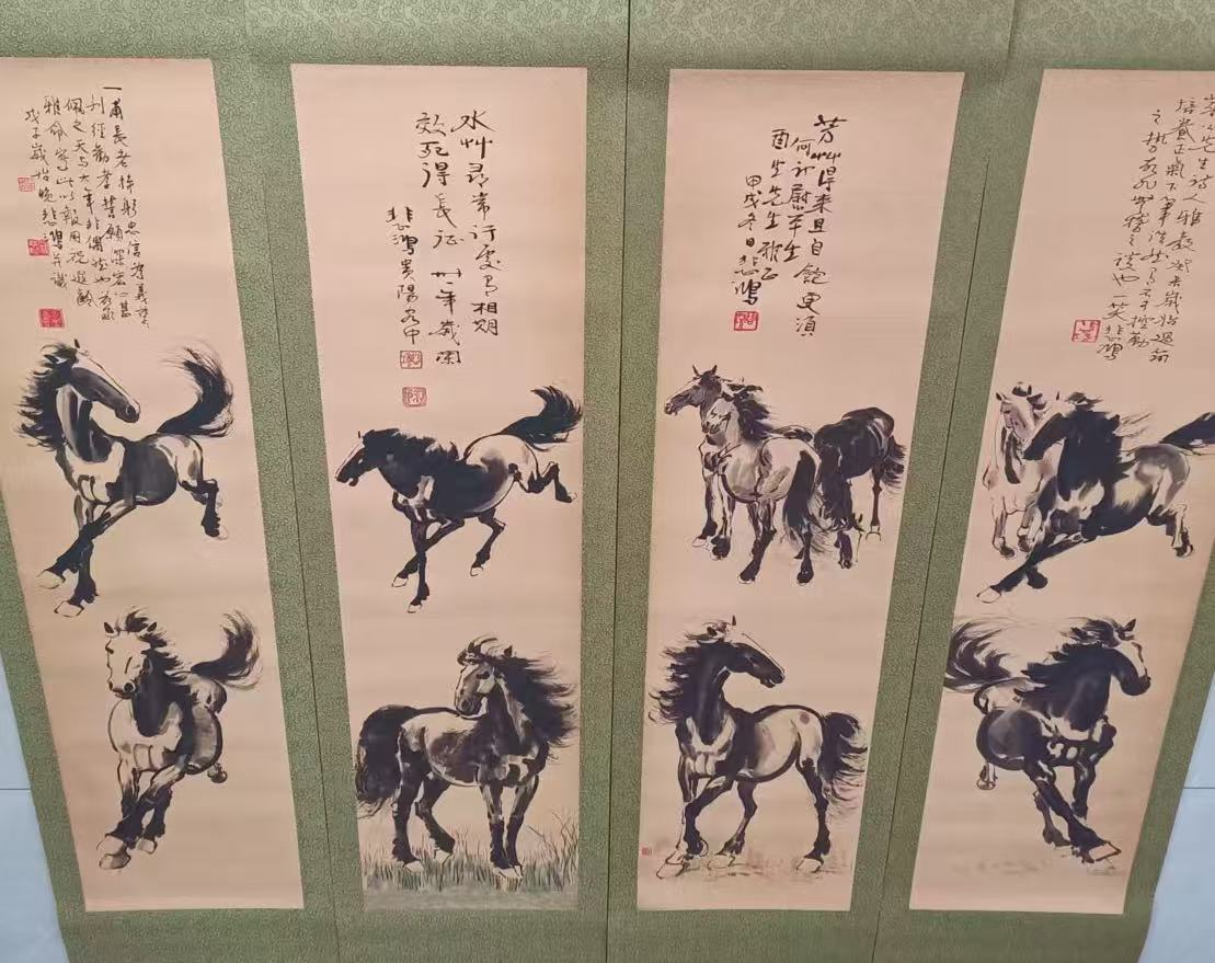 徐悲鸿  ——   奔马图华茂艺术品交易平台华茂艺术全球交易平台