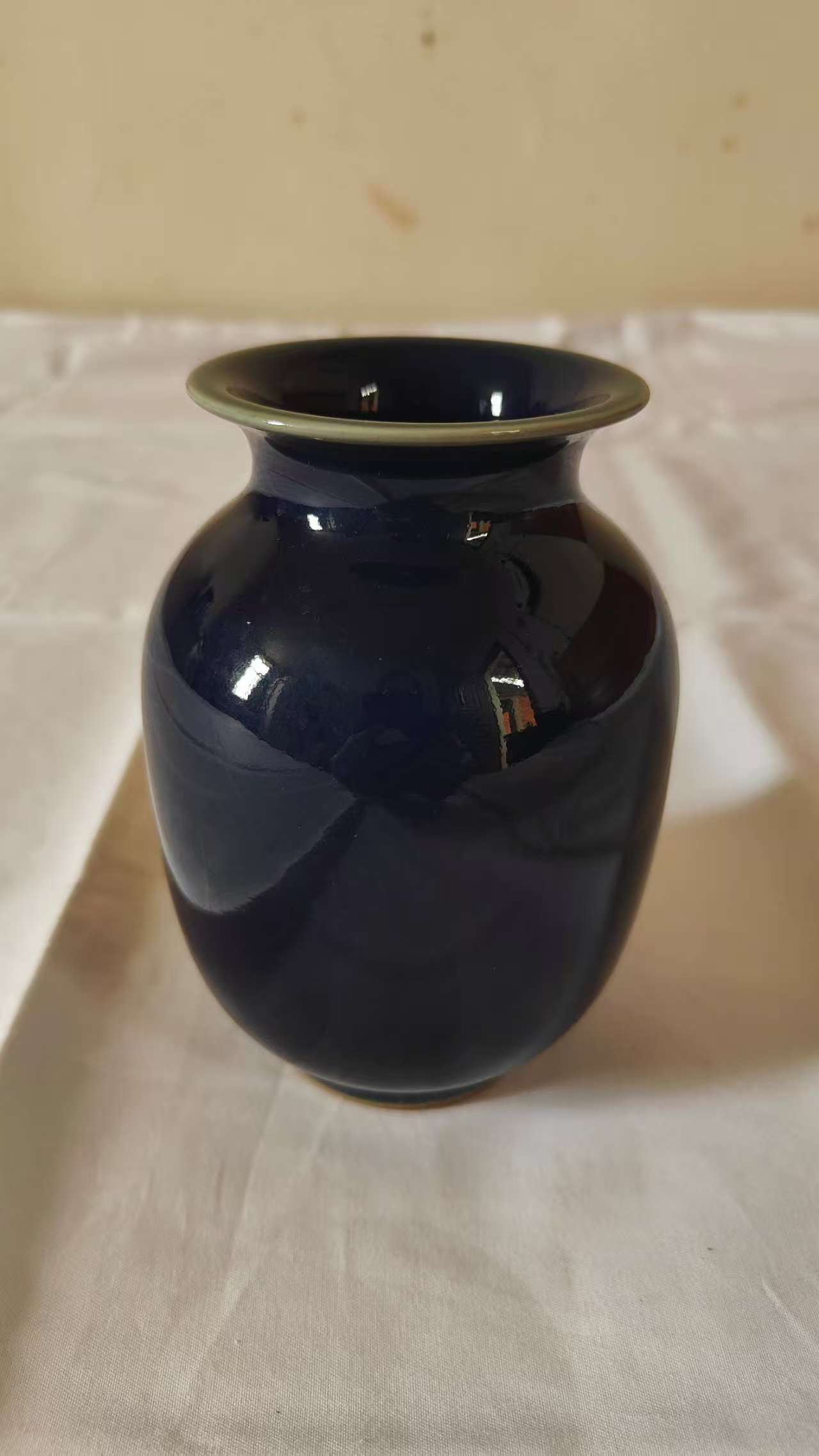 霁蓝釉灯笼瓶华茂艺术品交易平台华茂艺术全球交易平台