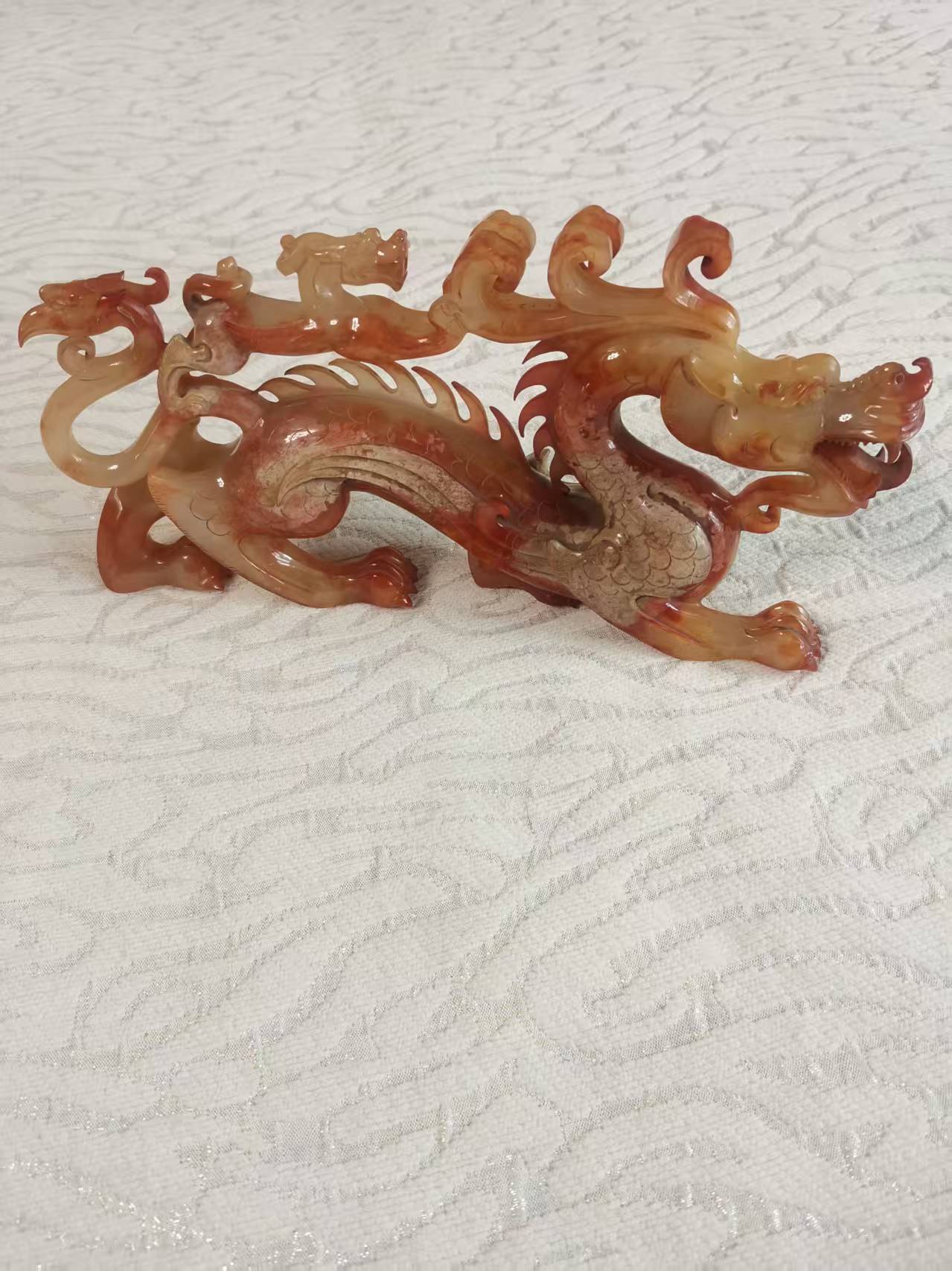 古玉苍龙教子华茂艺术品交易平台华茂艺术全球交易平台