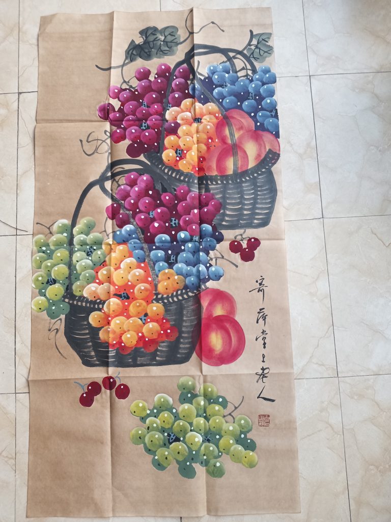 图片[1]华茂艺术品交易平台齐白石《硕果累累》华茂艺术品交易平台华茂艺术全球交易平台