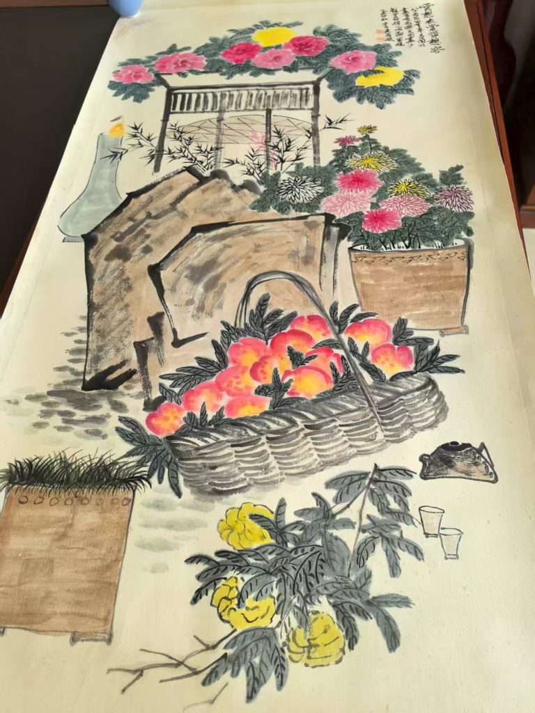 图片[1]华茂艺术品交易平台春华秋实·园丁颂华茂艺术品交易平台华茂艺术全球交易平台
