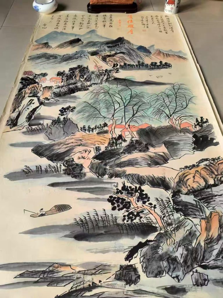 图片[1]华茂艺术品交易平台道俊峭壁图华茂艺术品交易平台华茂艺术全球交易平台