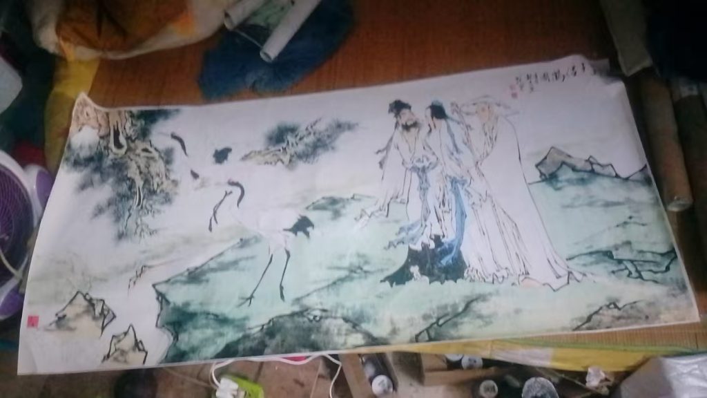 图片[1]华茂艺术品交易平台苏子侣鹤图华茂艺术品交易平台华茂艺术全球交易平台