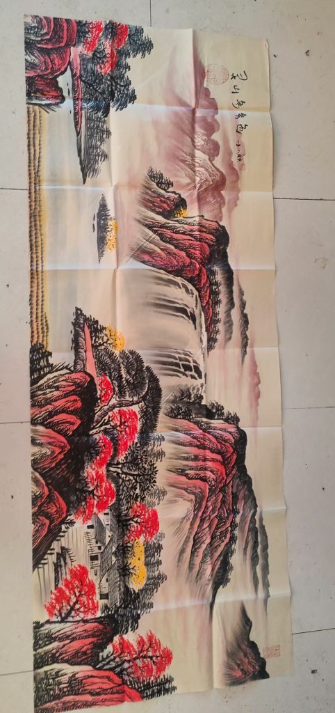 图片[1]华茂艺术品交易平台唐伯虎灵山多秀色华茂艺术品交易平台华茂艺术全球交易平台